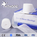 gasa envuelta médica 19x9 gasa absorbente blanca rollo 100 vendaje